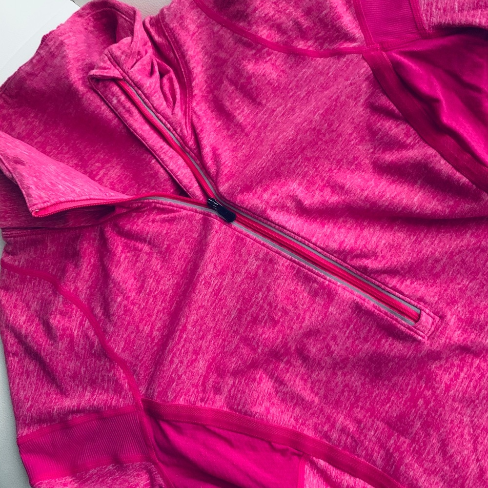 Lululemon Athletica Pink Pullover Jacket - Picture 6 of 8